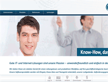 Tablet Screenshot of edatasystems.de